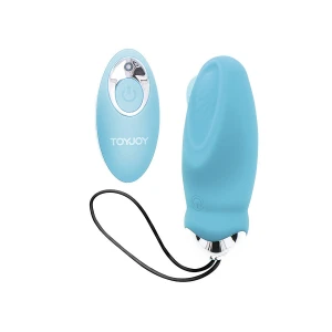 TOYJOY - VIBRATORE HAPPINESS SONO COSÃ EGGCITED CON TELECOMANDO BLU